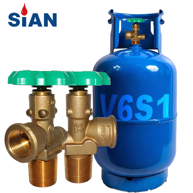 Sian Manufacturer Lpg Gas Cylinder Propane Tank Pol Valve V S Bar