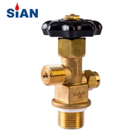 QF-35C Cheap Price Made In China Co2 Air Valve Cylinder Axial Type Valve Brass Safety Valve