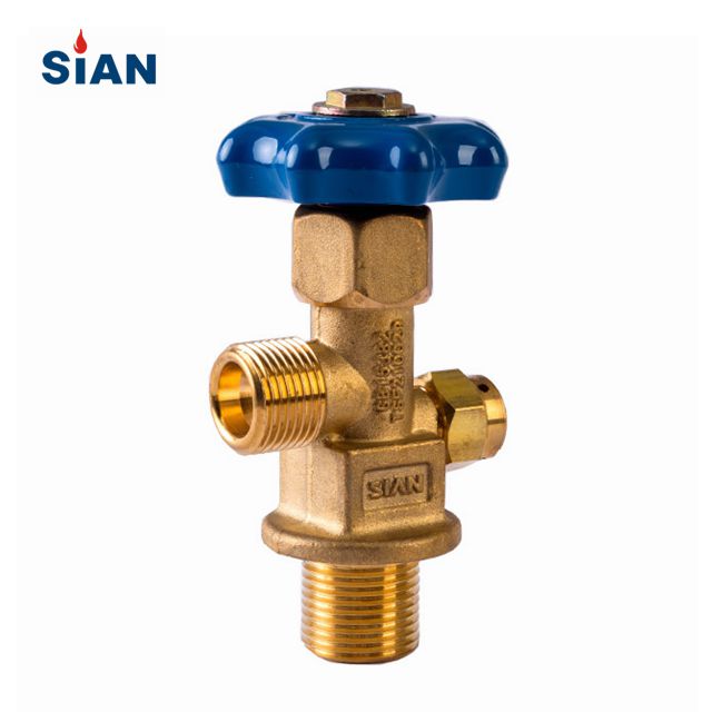 Axial Connection Type Oxygen Nitrogen Gas Cylinder Valve