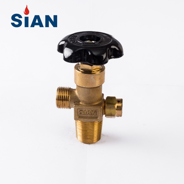 China axial connection type gas cylinder valves manufacturers, axial